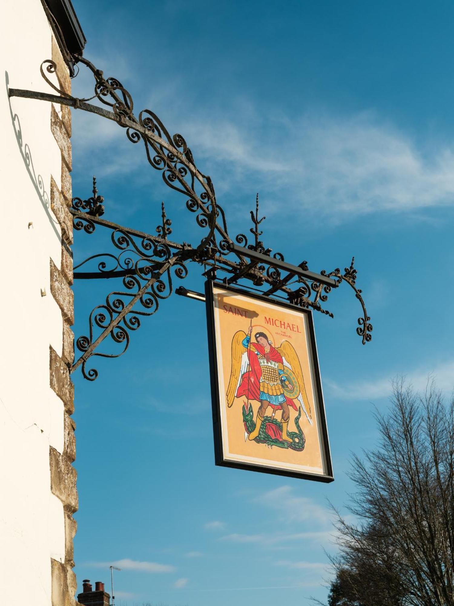 Hotel The Grosvenor Arms Hindon Exterior foto